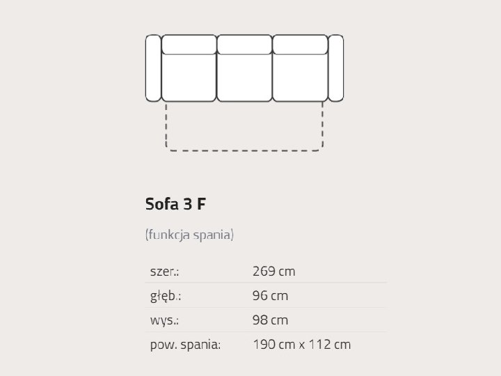 Feniks - Evolution - sofa 3F