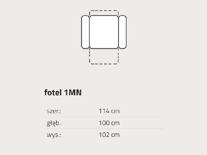 Feniks - Prestige - Fotel 1MN z relaksem manualnym