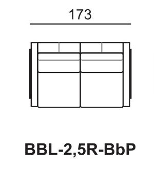 Meblomak - bardi - SOFA - baL - 2,5r- baPp