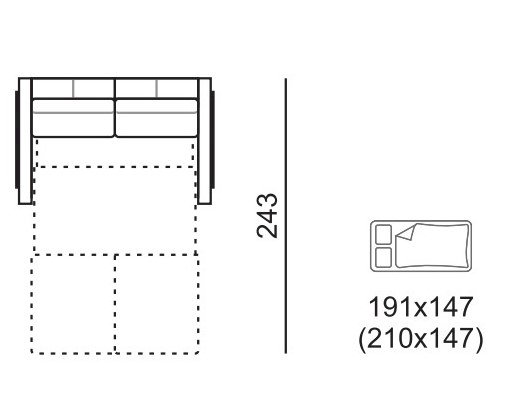 Meblomak - bardi - SOFA - baL - 2,5r- baPp