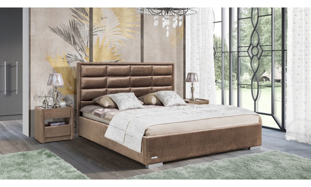 New Elegance - Łóżko 160 z Wezgłowiem 33 wys. 100/120 różne konfiguracje