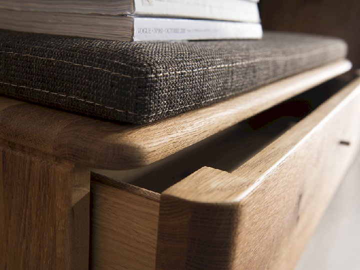 Dekort - Denver TYP 60 Ławka 1 szuflada + siedzisko