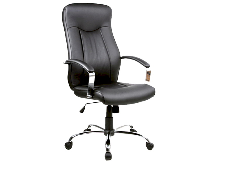 FOTEL OBROTOWY Q-052 CZARNY