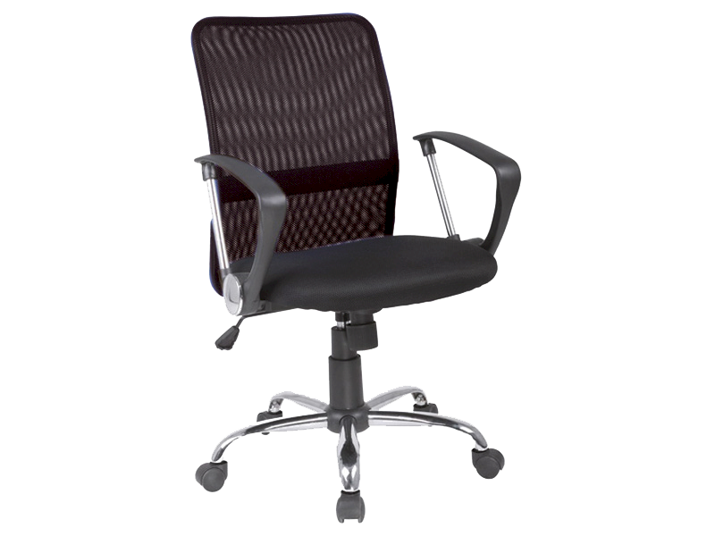 FOTEL OBROTOWY Q-078 CZARNY