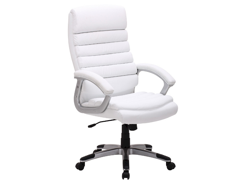 FOTEL OBROTOWY Q-087 BIAŁY