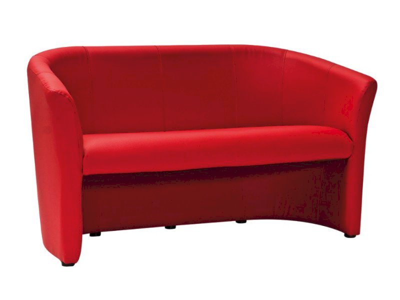 SOFA TM-3 CZERWONA EK-6 / WENGE