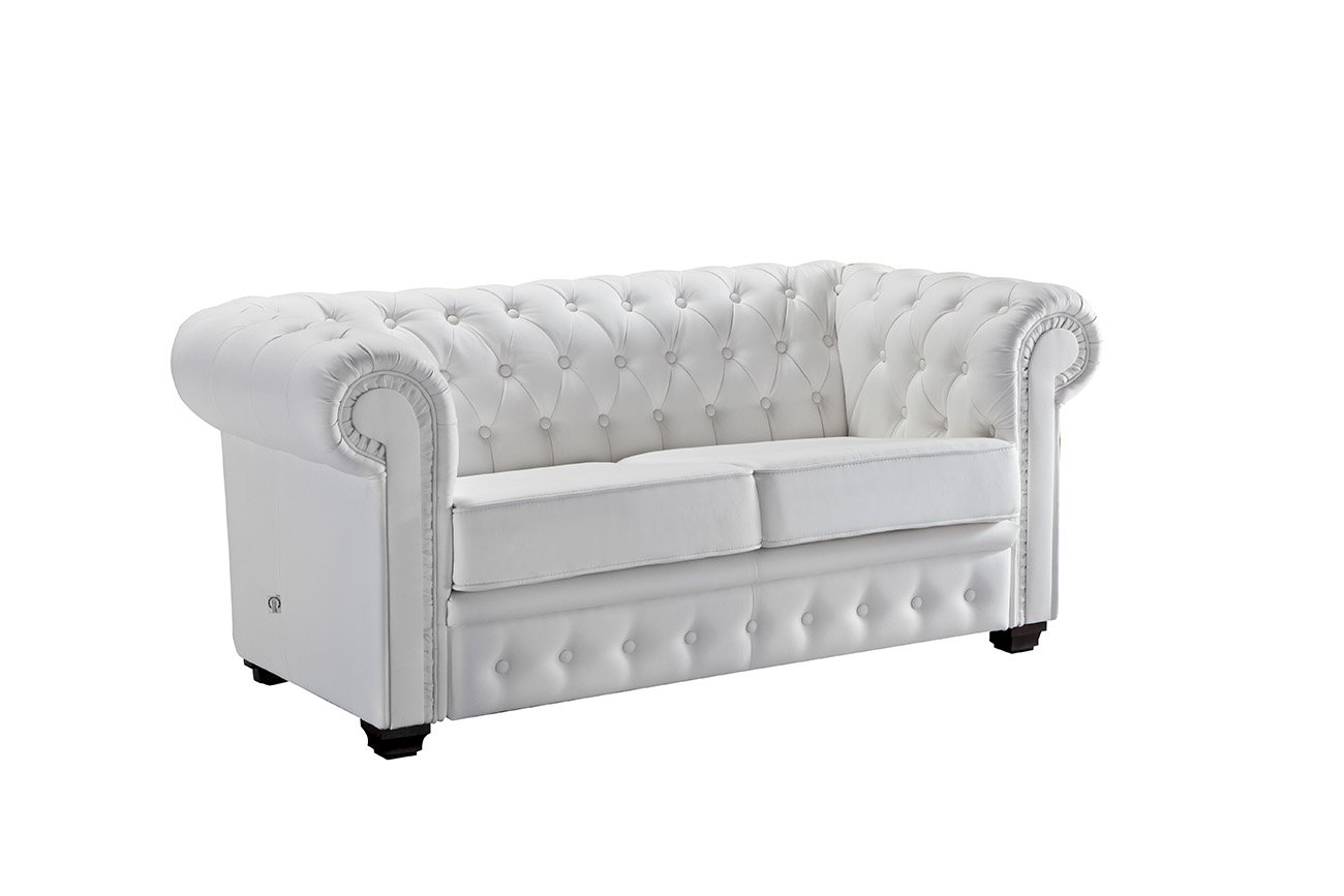 Chesterfield - sofa 2 osobowa