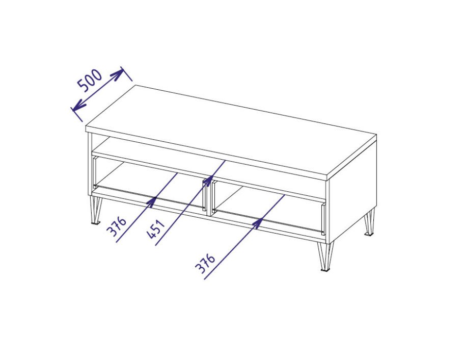 MEBIN-PIREUS SZAFKA RTV MINI
