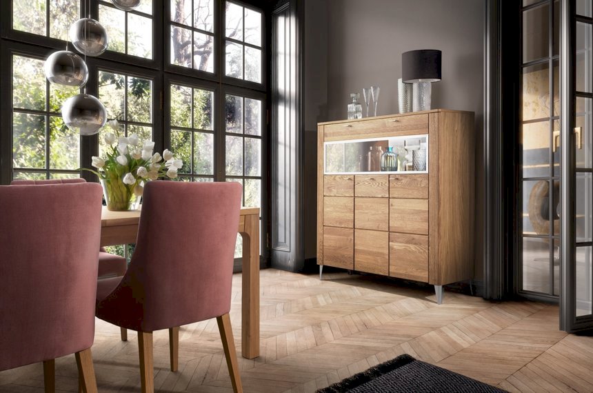 Szynaka - latina - komoda 4-drzwiowa z 2 szufladami typ 45