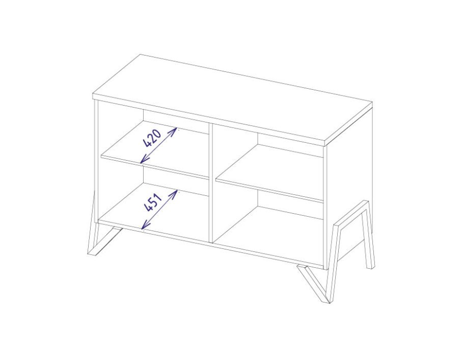 Mebin - Pik- KOMODA 2D