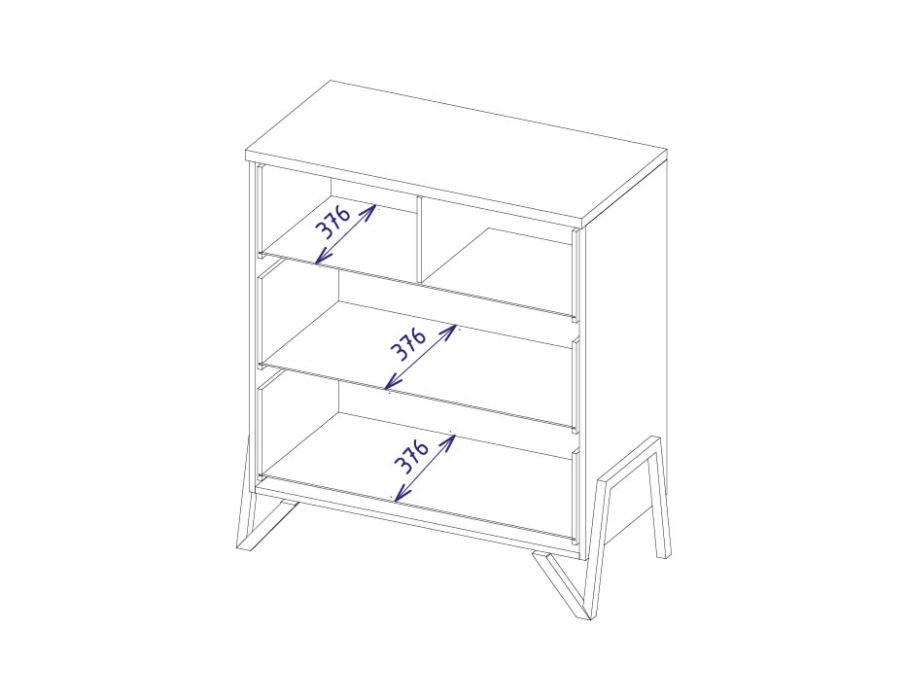 Mebin - Pik  Komoda 3 SZ Mebin - Pik  Komoda 3 SZ