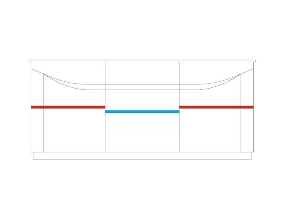 MEBIN - BARI KOMODA 2D1SZ Z BARKIEM