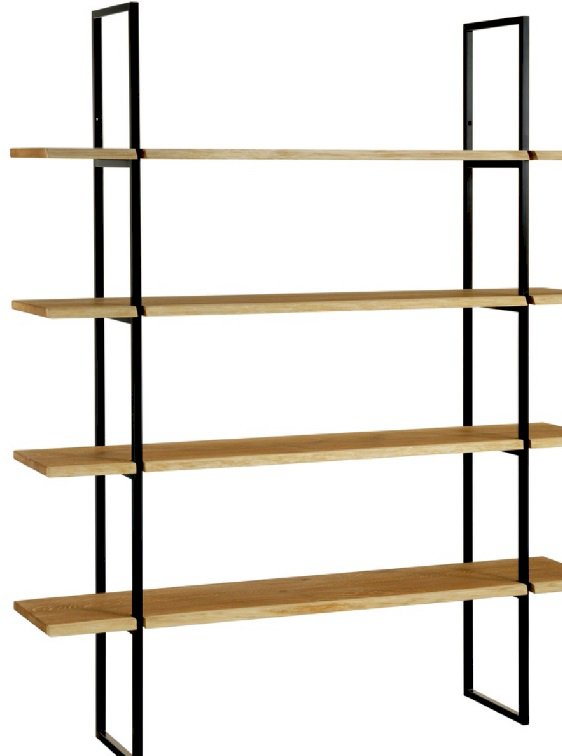 Dekort Malibu typ 55 regał 4xpółki 140x171x30 Dekort Malibu typ 55 regał 4xpółki 140x171x30