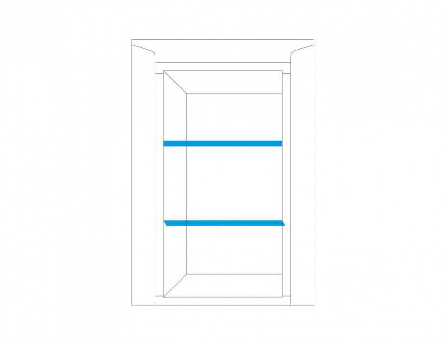 Mebin - Sempre Witrynka wisząca 1DS lewa