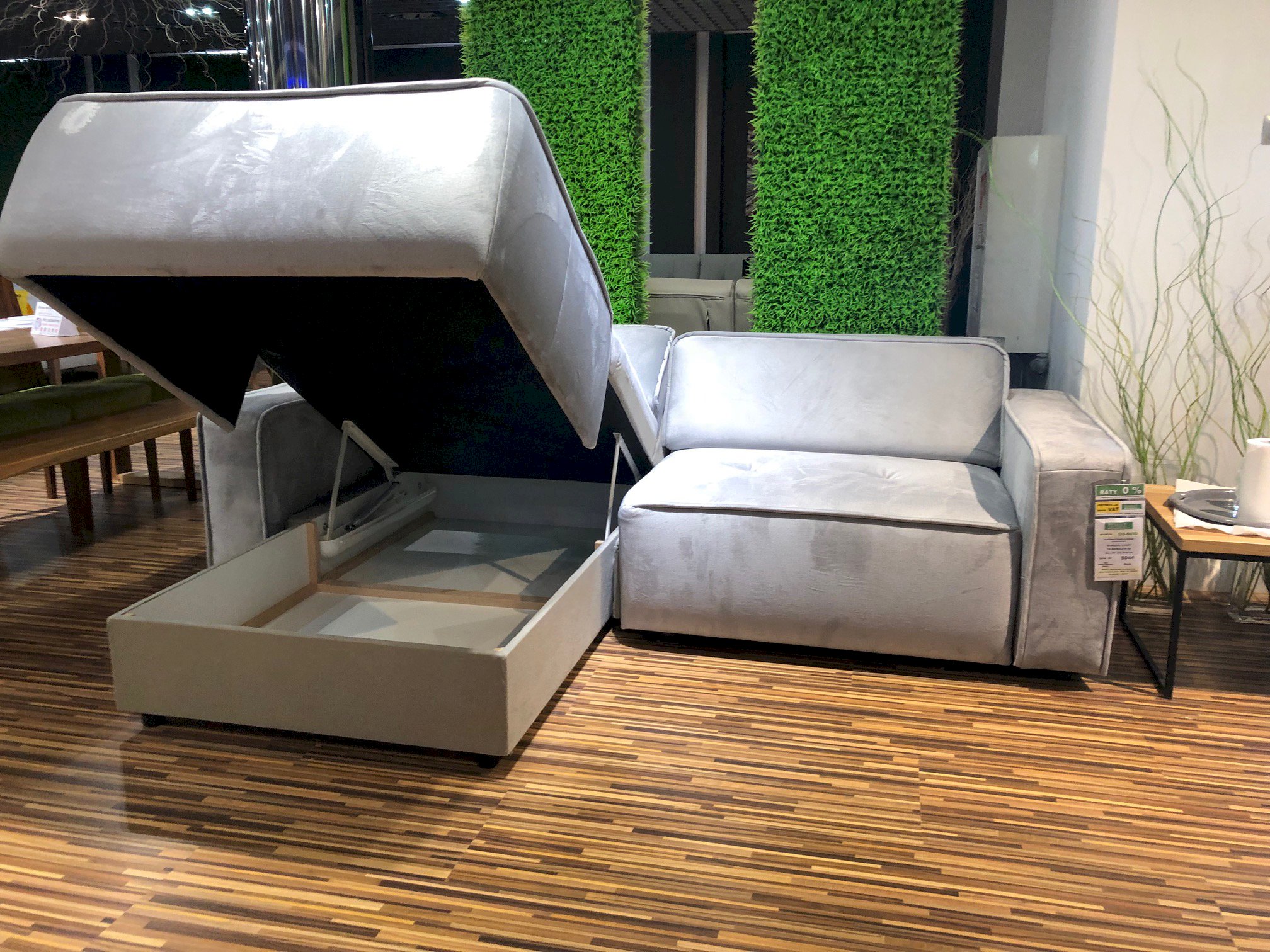 MODO - Narożnik z f. spania i pojemnikiem