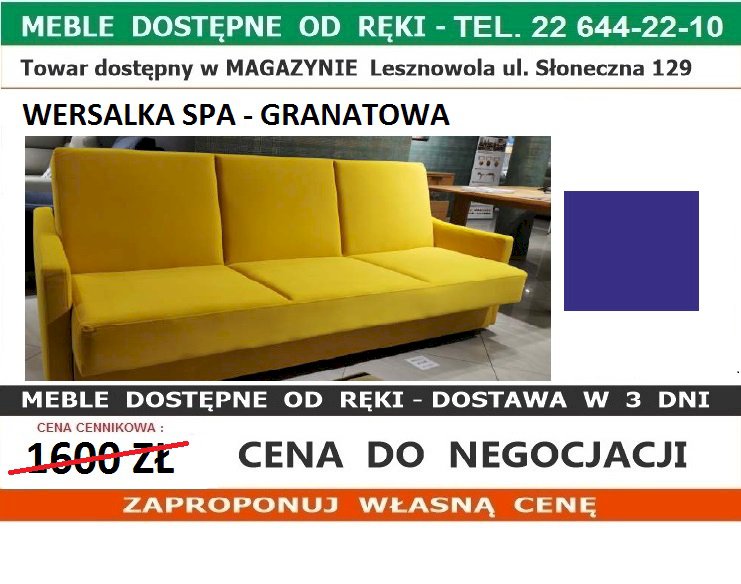 SPA WERSALKA - GRANATOWA 