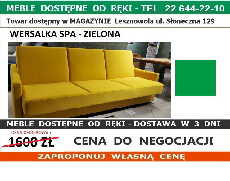 SPA WERSALKA -  ZIELONA 