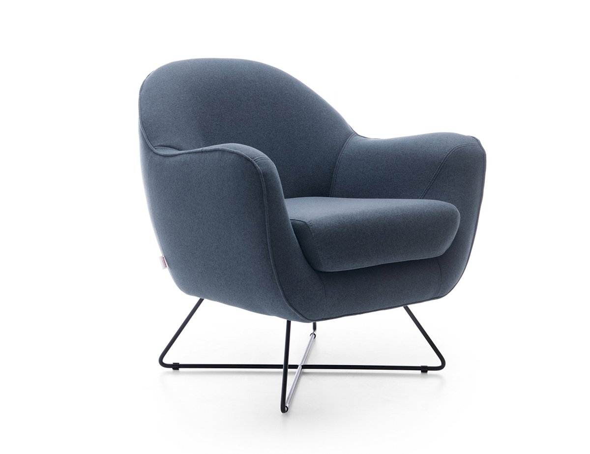 Bydgoskie Meble - Evora Fotel podstawa metalowa