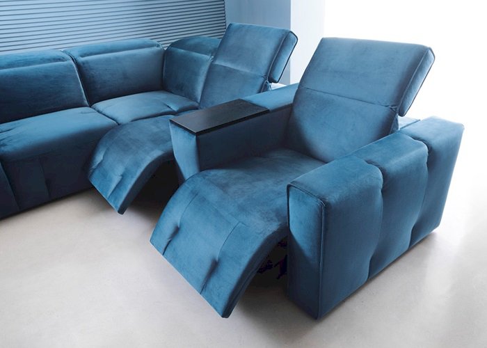 Etap sofa - Spot Narożnik REC BK-2,5F-E-1RF-mod. prost. z USB-1RF