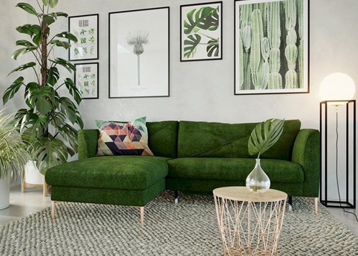 Etap sofa - Farina Narożnik REC/BK-2F