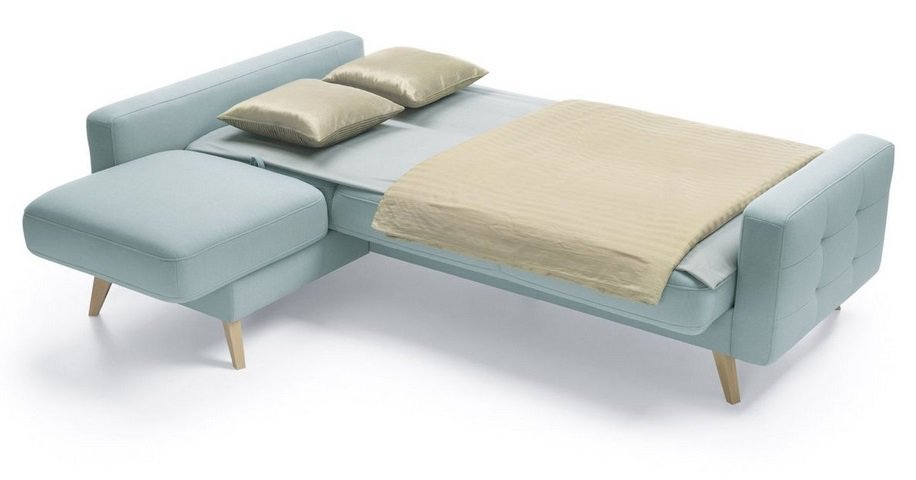 Sweet sit - nappa narożnik z funkcją spania i pojemnikiem..