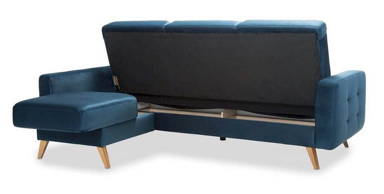 Sweet sit - nappa narożnik z funkcją spania i pojemnikiem..