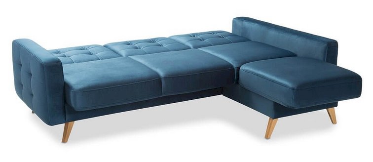 Sweet sit - nappa narożnik z funkcją spania i pojemnikiem..