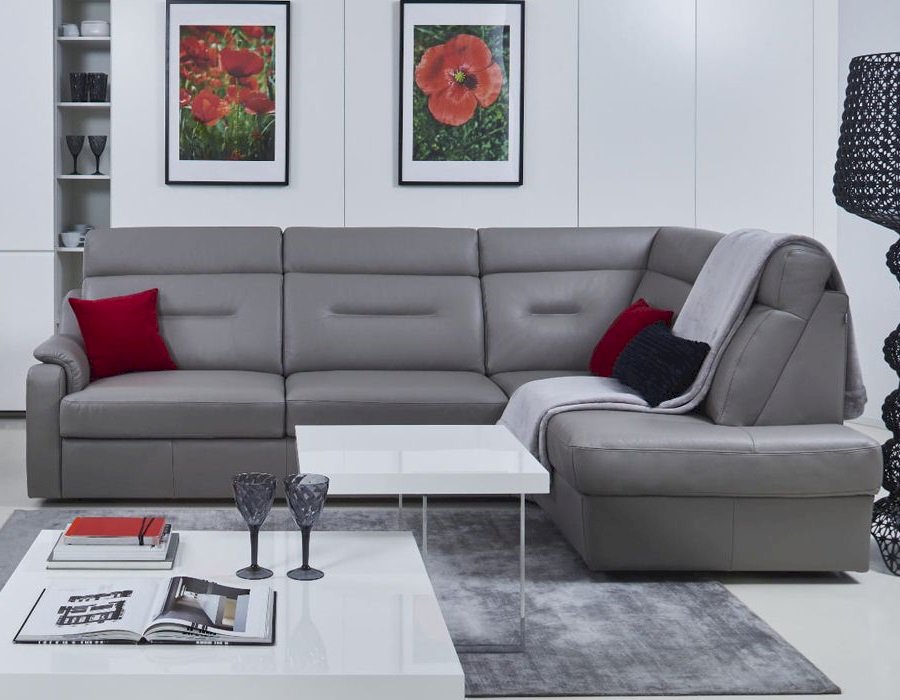 Vero - papavero -  narożnik z funkcją spania 1tl-x90k-3rdp