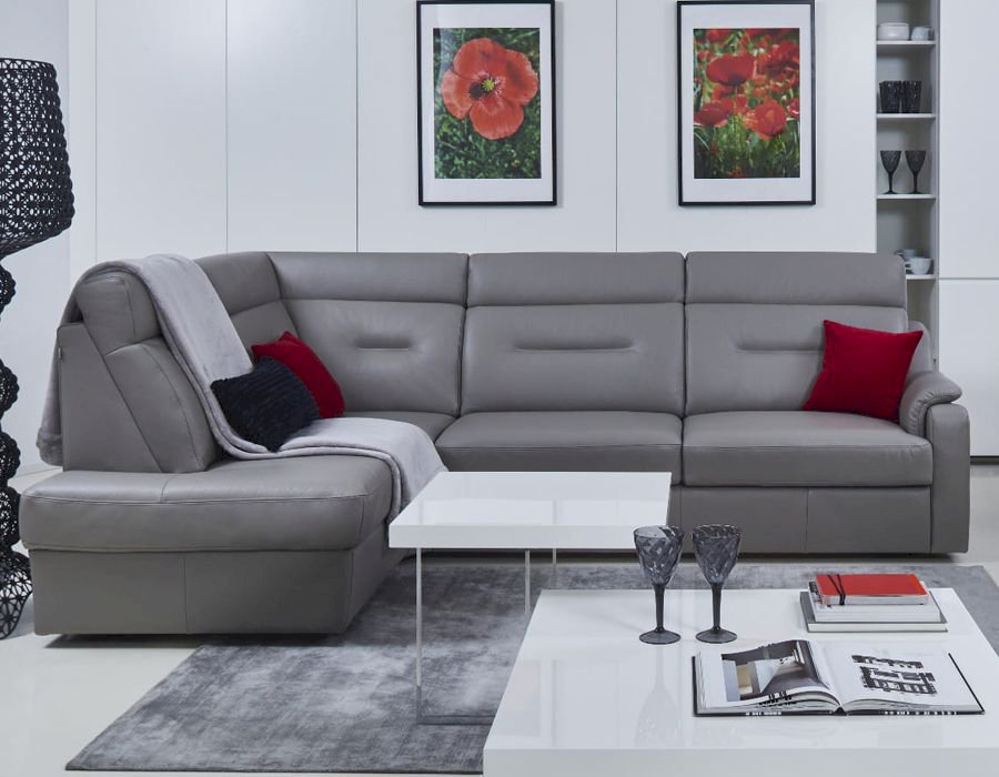 Vero - papavero -  narożnik z funkcją spania 3rdl+x90k+1tp