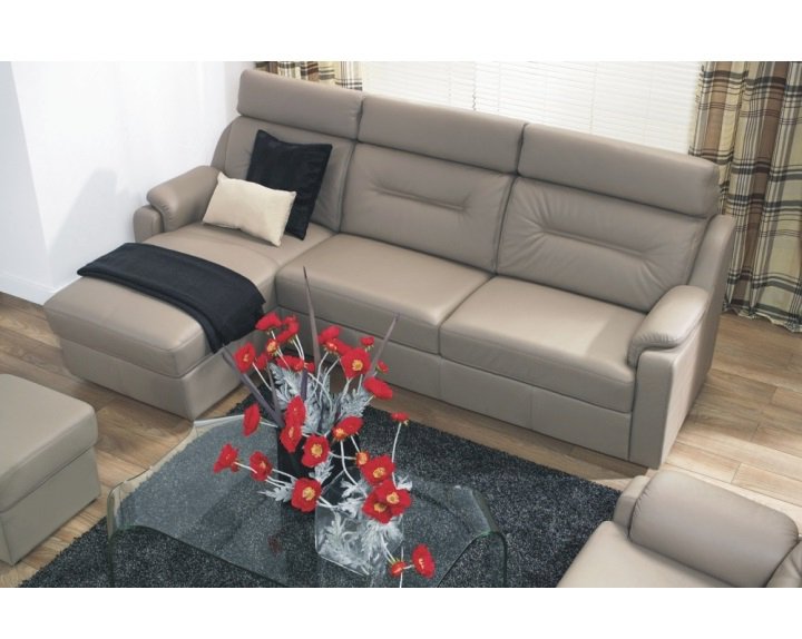 Vero - papavero -  sofa z funkcją spania oraz pojemnikiem. 3rdp+1swl