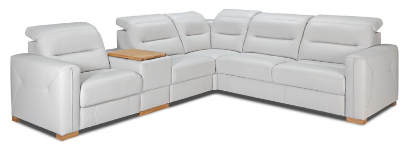 Feniks - Exellence Narożnik BOK/L-1BBEL-PL-1BB-E-2,5FR z funk. spania i relaksem elektrycznym