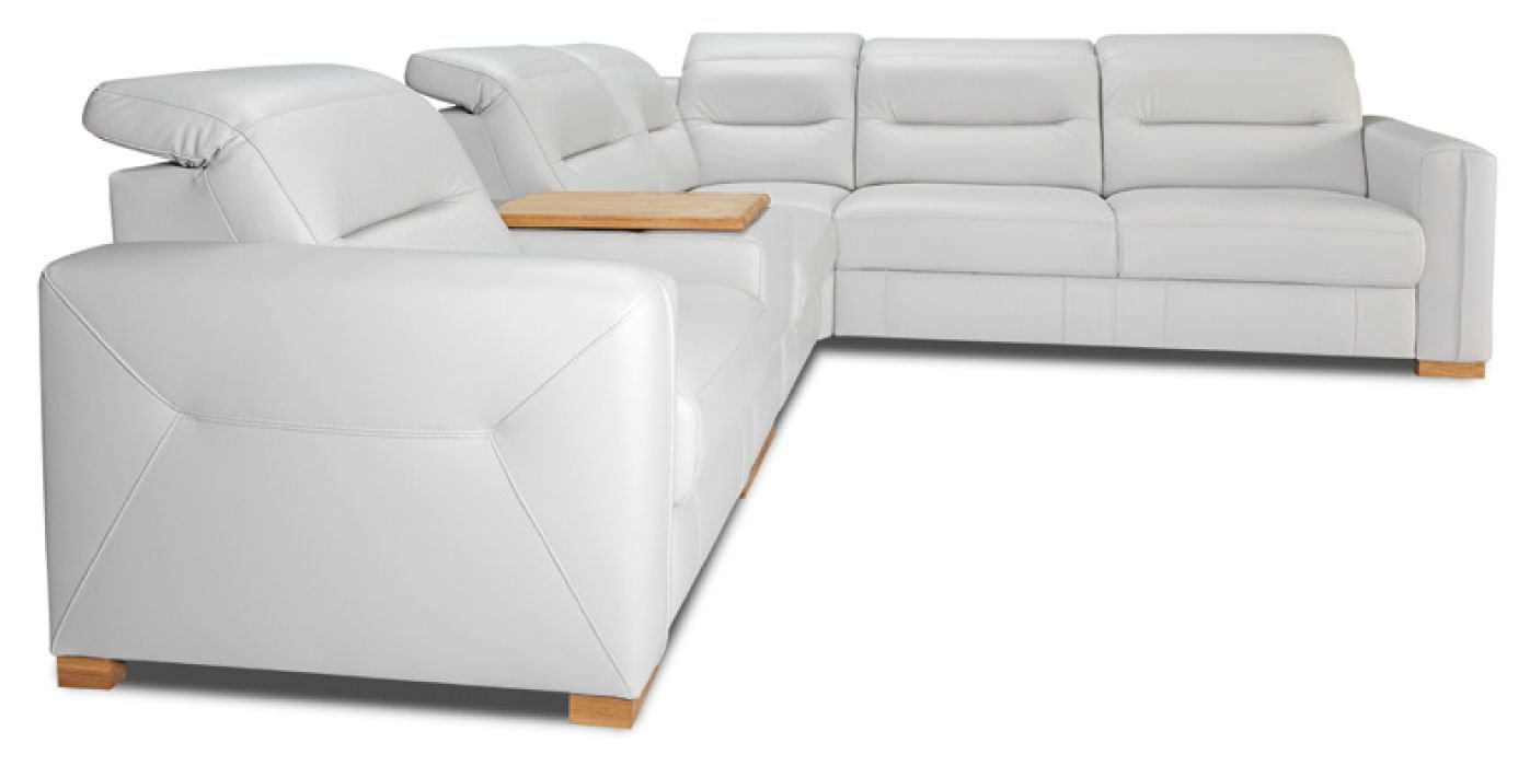 Feniks - Exellence Narożnik BOK/L-1BBEL-PL-1BB-E-2,5FR z funk. spania i relaksem elektrycznym