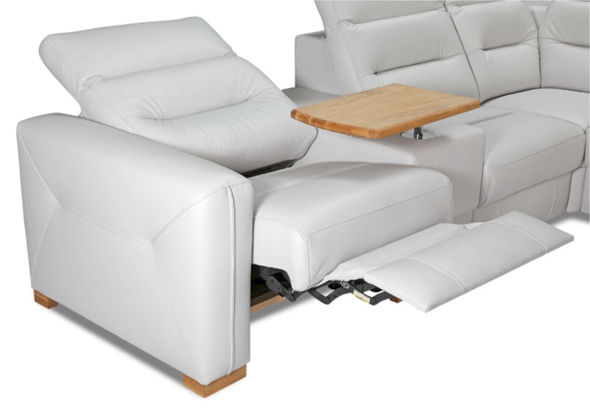 Feniks - Exellence Narożnik BOK/L-1BBEL-PL-1BB-E-2,5FR z funk. spania i relaksem elektrycznym