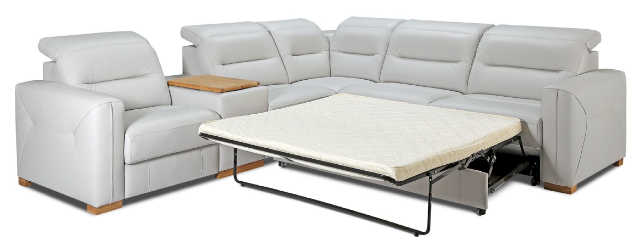 Feniks - Exellence Narożnik BOK/L-1BBEL-PL-1BB-E-2,5FR z funk. spania i relaksem elektrycznym