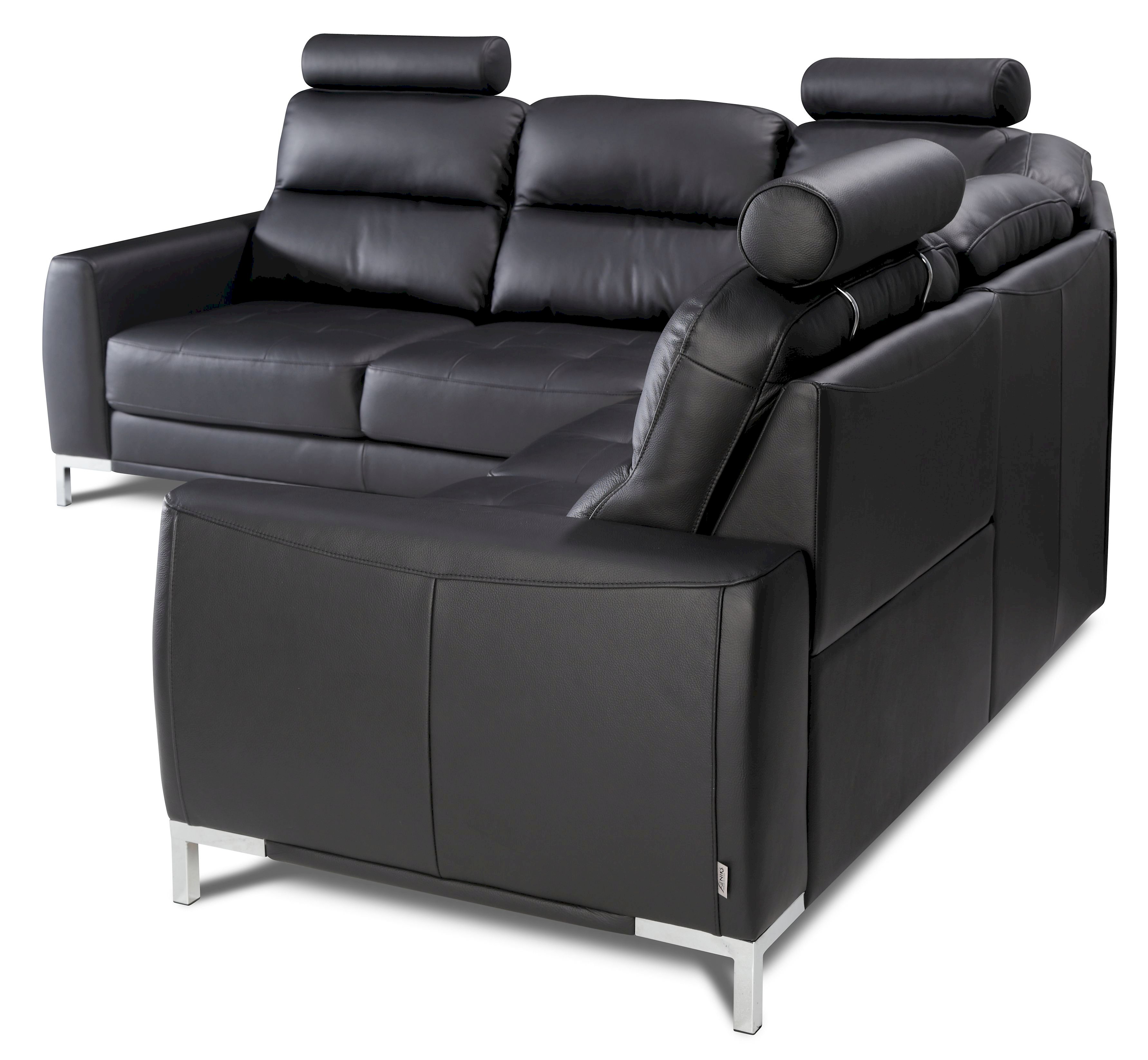 Feniks - Lino - Narożnik 2,5FL-E-1BB-1BBEL-BOK/R z funkcją spania