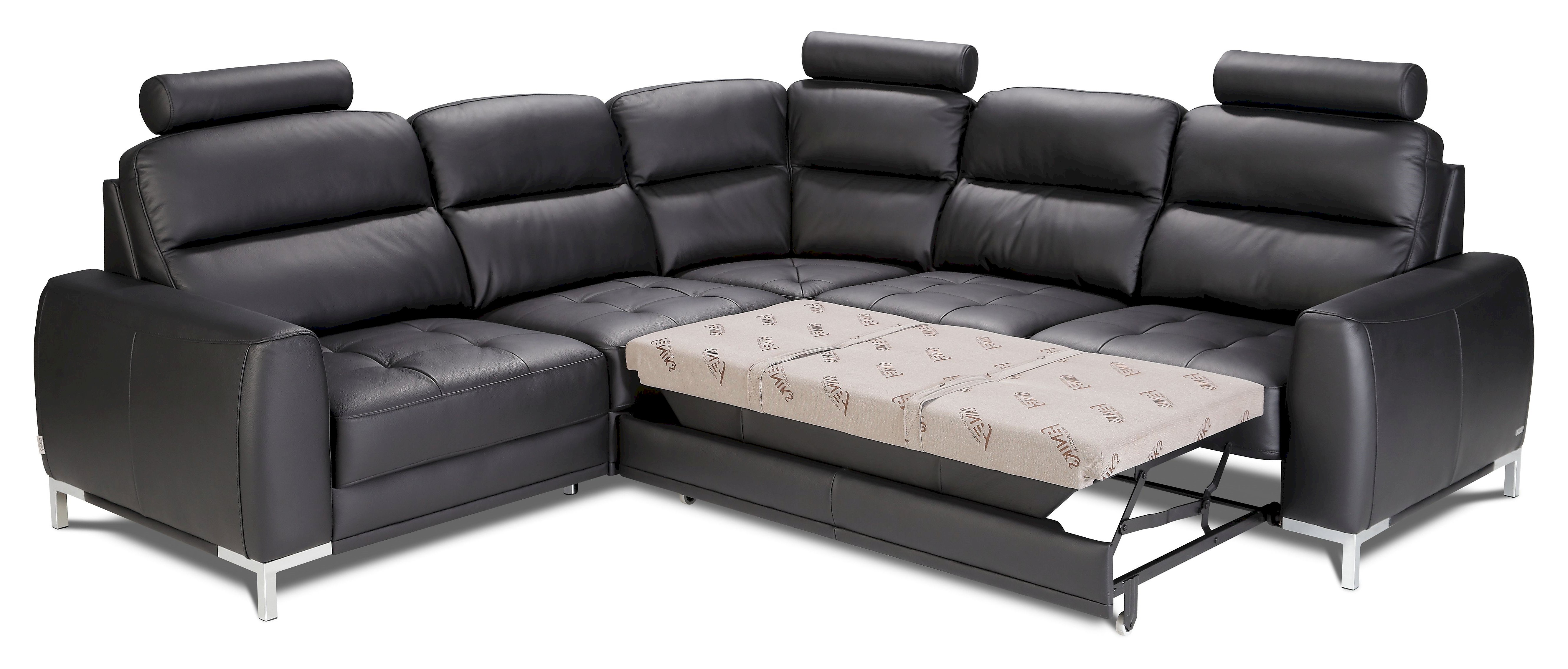 Feniks - Lino - Narożnik BOK/L-1BBEL-1BB-E-2,5FR z funkcją spania