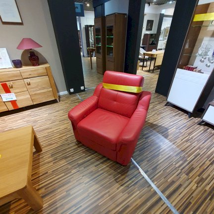 Vero Mughetto - zestaw (sofa z f.spania + fotel z f.relax) Vero Mughetto - zestaw (sofa z f.spania + fotel z f.relax)