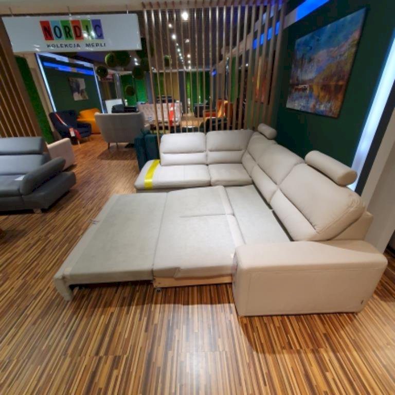 Bono narożnik z funkcją spania i pojemnikiem na pościel