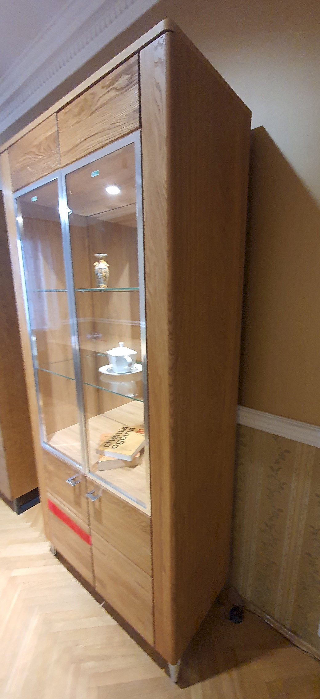 SZYNAKA LATINA 12 WITRYNA 2D DĄB MIODOWY