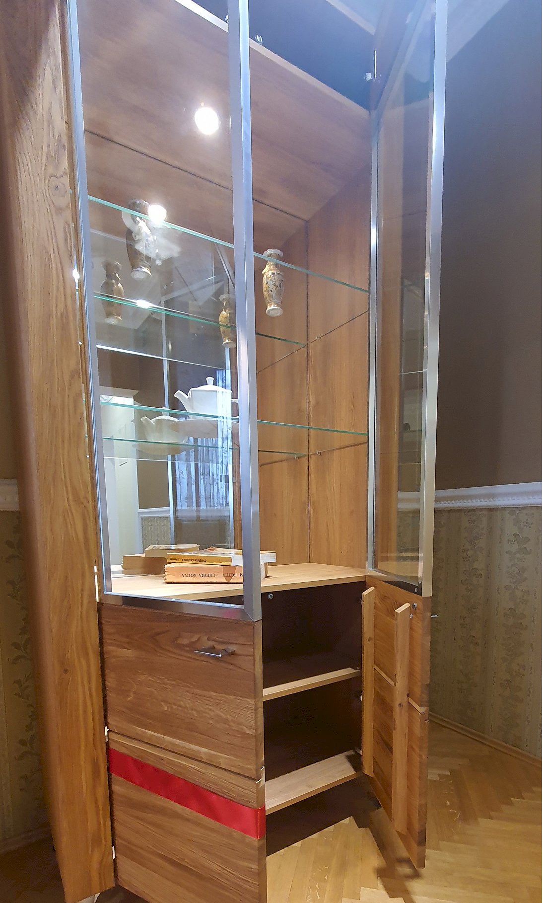 SZYNAKA LATINA 12 WITRYNA 2D DĄB MIODOWY