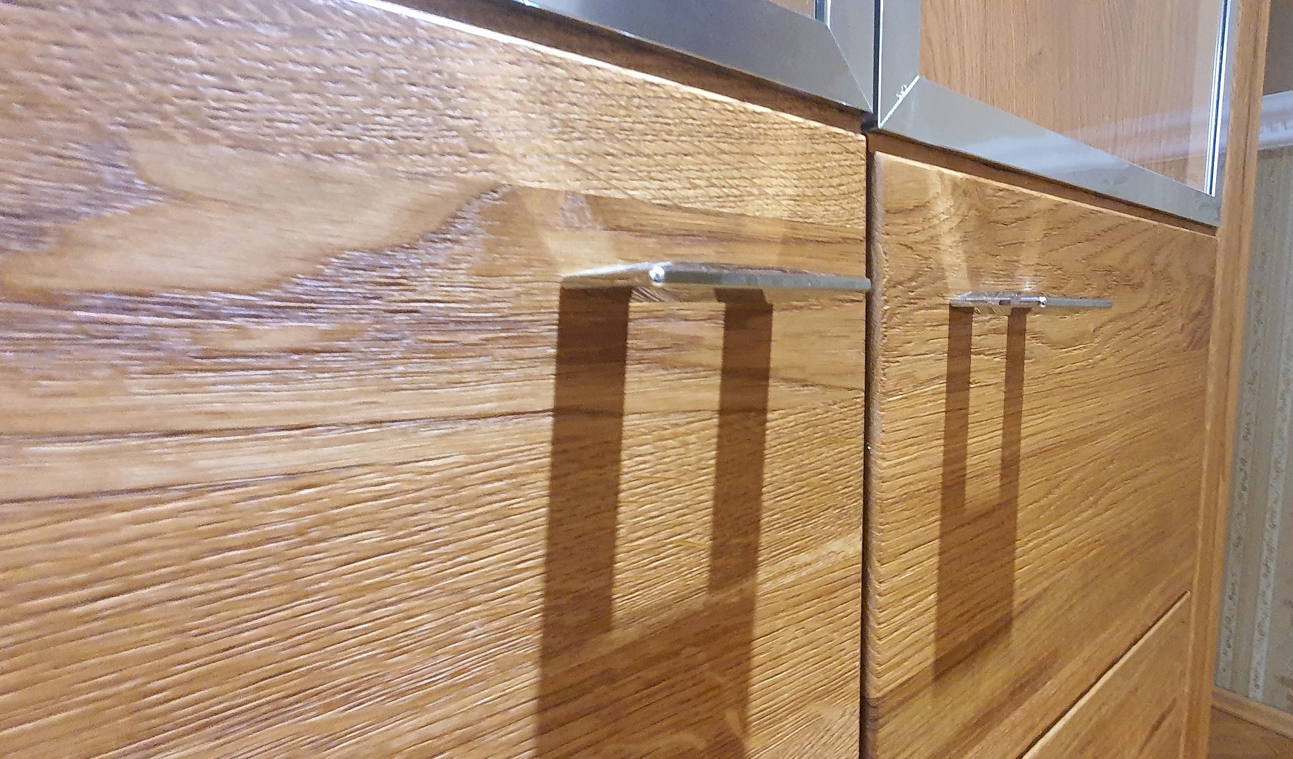 SZYNAKA LATINA 12 WITRYNA 2D DĄB MIODOWY