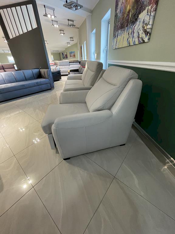 VERO - CLIVIA - SOFA Z FUN. SPANIA + FOTEL Z FUN. RELAKS SKÓRA S1-91 VERO - CLIVIA - SOFA Z FUN. SPANIA + FOTEL Z FUN. RELAKS SKÓRA S1-91