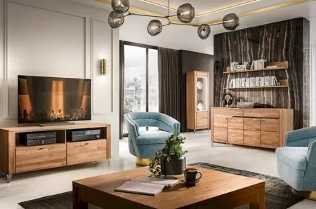 Jak dobrać wybarwienie mebli do stylu salonu – przewodnik po trendach i inspiracjach  (133)